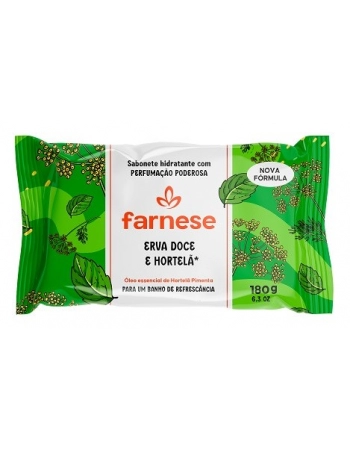 Farnese Sabonete Em Barra Erva Doce 180g