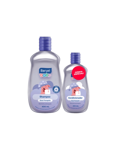 BARUEL BABY SONO TRANQUILO OF ESP SH400 +COND 210ML (6) NOVO