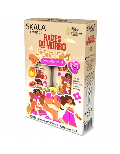 Skala Shampoo + Condicionador Raízes do Morro 325ml