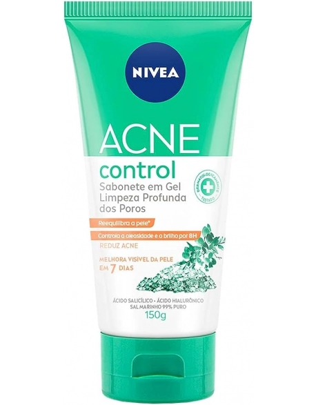 Nivea Sabonete Gel Facial Acne Control 150g