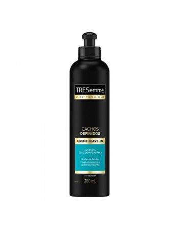 TRESemmé Creme Leave-In Óleo de Macadâmia Cachos Definidos 380ml