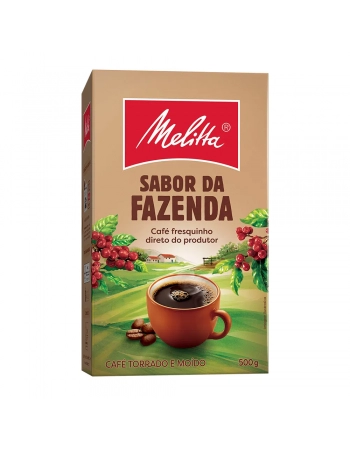 CAFE MELITTA SABOR DA FAZENDA TORRADO E MOÍDO CAIXA 500G (20)