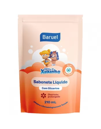 Sabonete Líquido Glicerina Refil Baruel 210ml