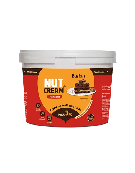 Nutcream® - Tradicional Balde Barion 3 kg