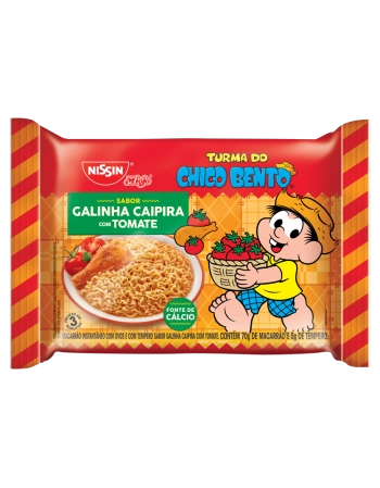 Nissin Lámen Galinha Caipira com Tomate 75g