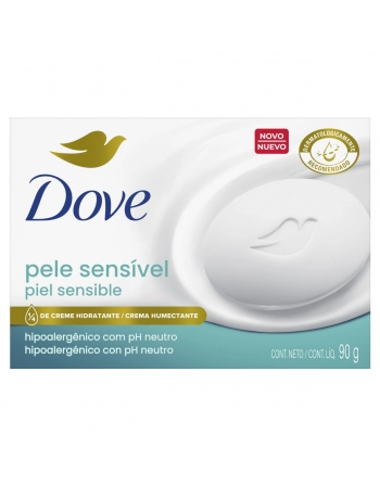 Dove Sabonete Barra Pele Sensível 90g