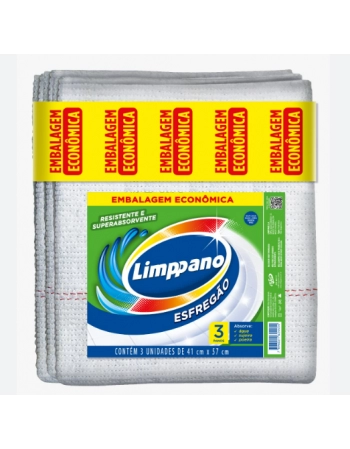 LIMPPANO ESFREGÃO EMB ECONOMICA 6 X 3UN (48)