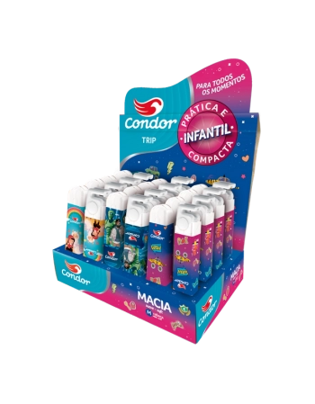Escova Dental Infantil Condor Display Com 24 Unidades