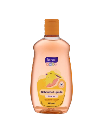 BARUEL BABY SABONETE LIQ C/ GLICERINA 210ML (12)