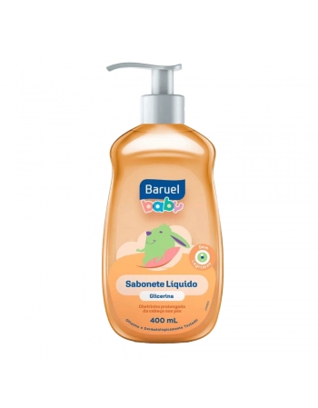 BARUEL BABY SABONETE LIQ C/ GLICERINA 400ML (12)