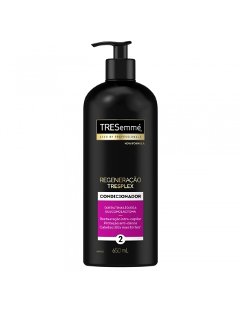 UNI TRESEMME COND QUERAT LIQ GLUCON REGENER TRESPLEX 650ML (12)