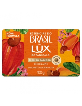 UNI LUX SABONETE BARRA GLI FLOR CAJUEIRO COPAIBA ESSENC BR 100G (72)