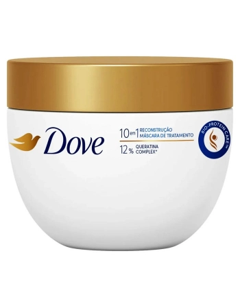 UNI DOVE MASC TRAT 10 EM 1 RECONST 12% QUERATINA COMPLEX 270G (6)