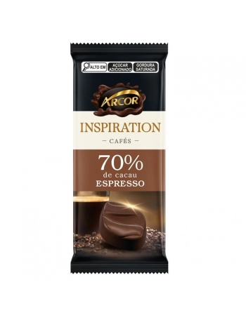 TABLETE ARCOR AMARGO CAFE ESPECIAL 12X80G (6)