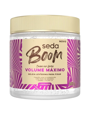 UNI SEDA GELEIA BOOM VOLUME MAXIMO POTE 500G (6)