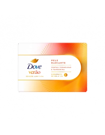 UNI DOVE SABONETE BARRA FRUTAS VERM. E TANGERINA PELE RADIANTE 90G (48)
