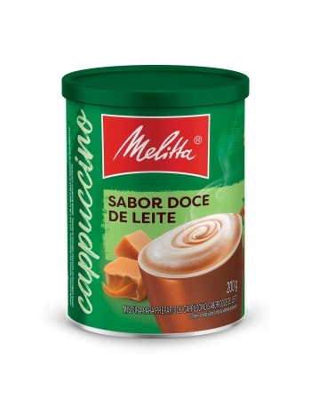 CAFE MELITTA SOLUVEL CAPPUCCINO D. LEITE LATA 200G (24)