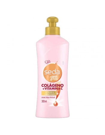 UNI SEDA CREME PENTEAR 6% GLYCOL E VIT C COMPLEX LUMINOUS UV 300ML (12)
