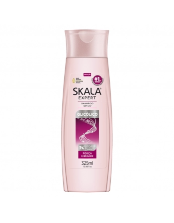 Skala Shampoo glicólico Força e Brilho 325ml