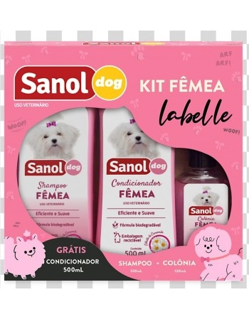 SH + COND SANOL DOG FEMEA