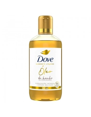 UNI DOVE SABONETE LIQ OLEO BANHO GLICERINHA 240ML