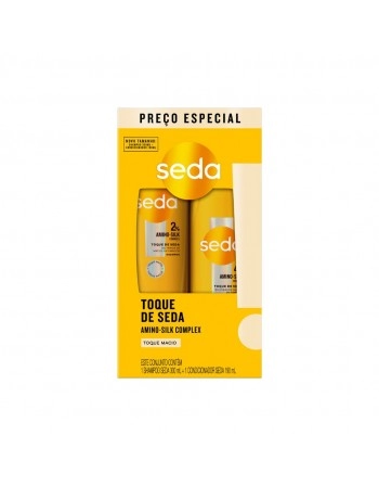 UNI SEDA SH+COND AMINO-SILK COMPLEX TOQUE DE SEDA PREÇO ESPECIAL 300/190ML