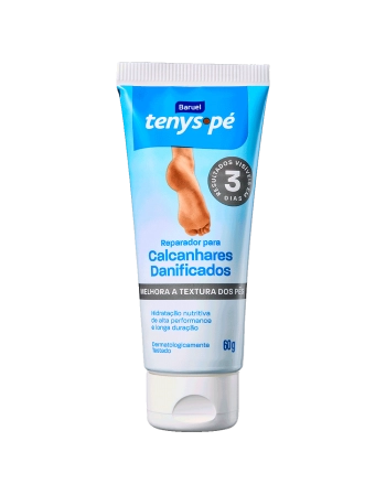 BARUEL TENYS PE CALCANHARES DANIFICADOS 60G