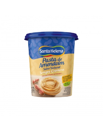 PASTA AMENDOIM NATURAL SANTA HELENA 450G