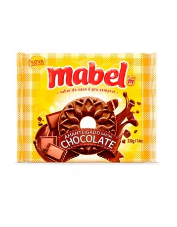 Biscoito Amanteigado Mabel Chocolate 330g