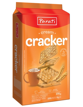 KN BISCOITO PARATI CREAM CRACKER 370G