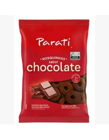 KN BISCOITO ROSCA PARATI CHOCOLATE 250G