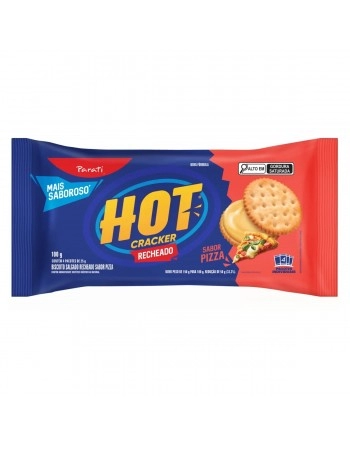 KN BISCOITO RECHEADO HOT CRACKER PIZZA 100G