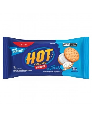 KN BISCOITO RECHEADO HOT CRACKER REQUEIJAO 100G