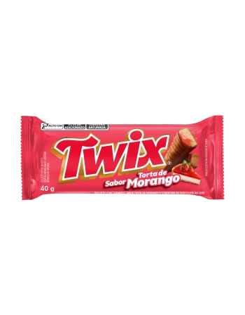 TWIX TORTA DE MORANGO 18X40G