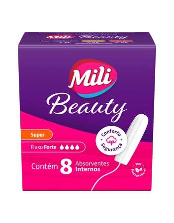 MILI ABSORV INTERNO BEAUTY SUPER 8 UNID