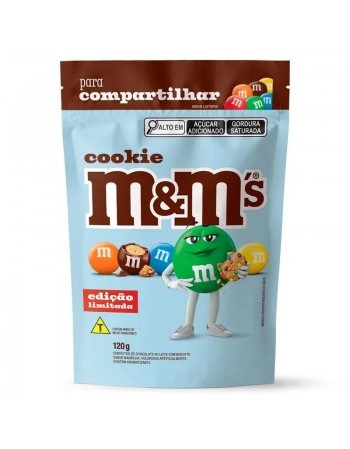 M&M'S COOKIE POUCH 120G