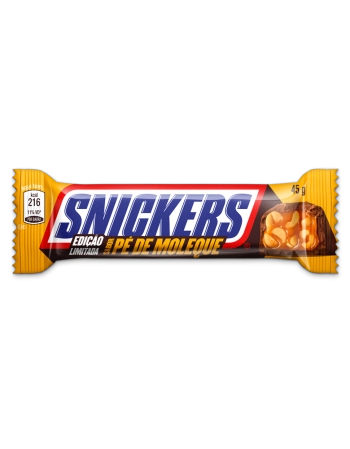 SNICKERS PÉ DE MOLEQUE 20X42G