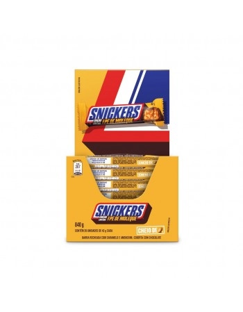 SNICKERS PÉ DE MOLEQUE 20X42G