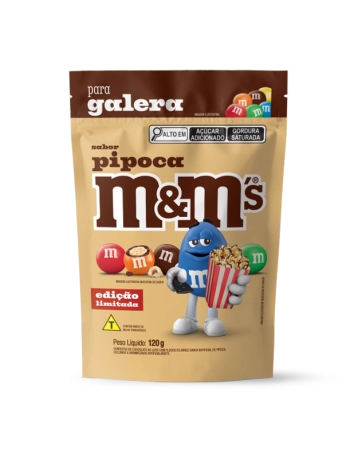 M&M\'S PIPOCA POUCH 120G