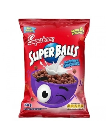 KN CEREAL SUPER BALLS CHOC.200G