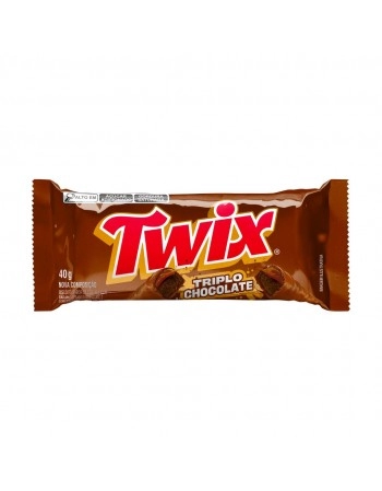 TWIX TRIPLO CHOCOLATE 18X40G