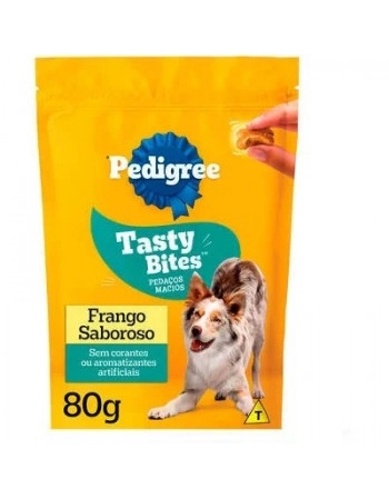 PED TASTY BITES FRANGO 80G