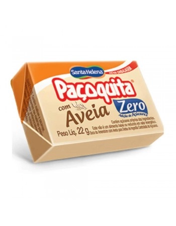 PACOQUITA ZERO C/AVEIA DISP 24UN 432G