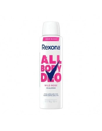 UNI REXONA AERO ALL BODY WILD ROSE 150ML