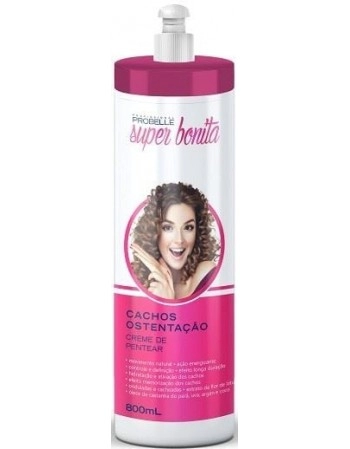 PROB CREME PARA PENTEAR CACHOS OSTENTAÇÃO SUPER BONITA 800ML