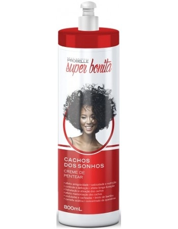PROB CREME PARA PENTEAR CACHOS DOS SONHOS SUPER BONITA 800ML