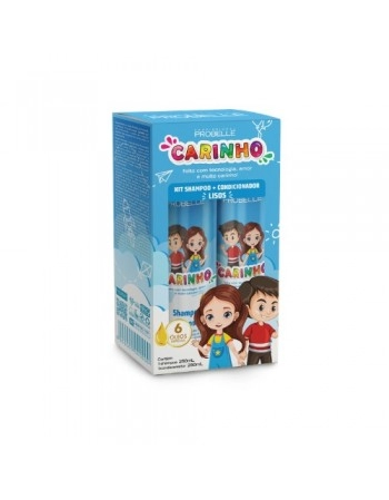 PROB KIT SHP + COND INFANTIL CARINHO LISOS 250/200ML