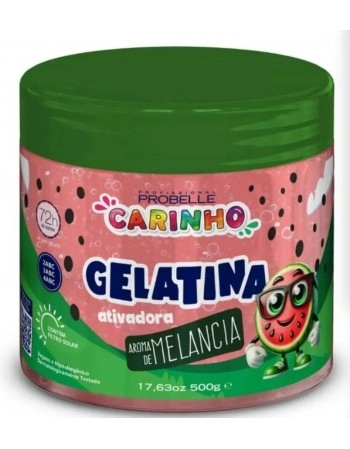 PROB GELATINA ATIVADORA INFANTIL CARINHO MELANCIA 500G