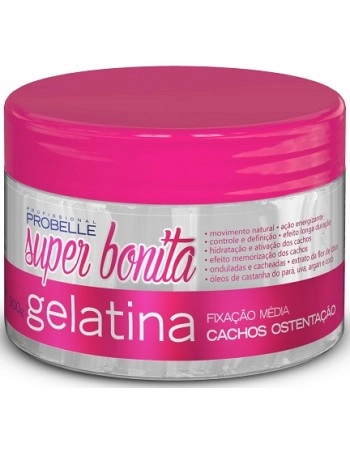PROB GELATINA FIXADORA CAQCHOS OSTENTAÇÃO SUPER BONITA 300G