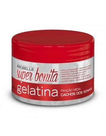 PROB GELATINA FIXADORA CACHOS DO SONHOS SUPER BONITA 300G